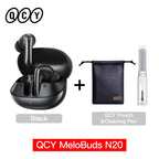 QCY Melobuds N20 BH25HT20A Wireless Bluetooth 6.0 Earphone -50dB Adaptive ANC 13mm Drivers Headsets 6 Mics HD Calls Earbud 40Hrs