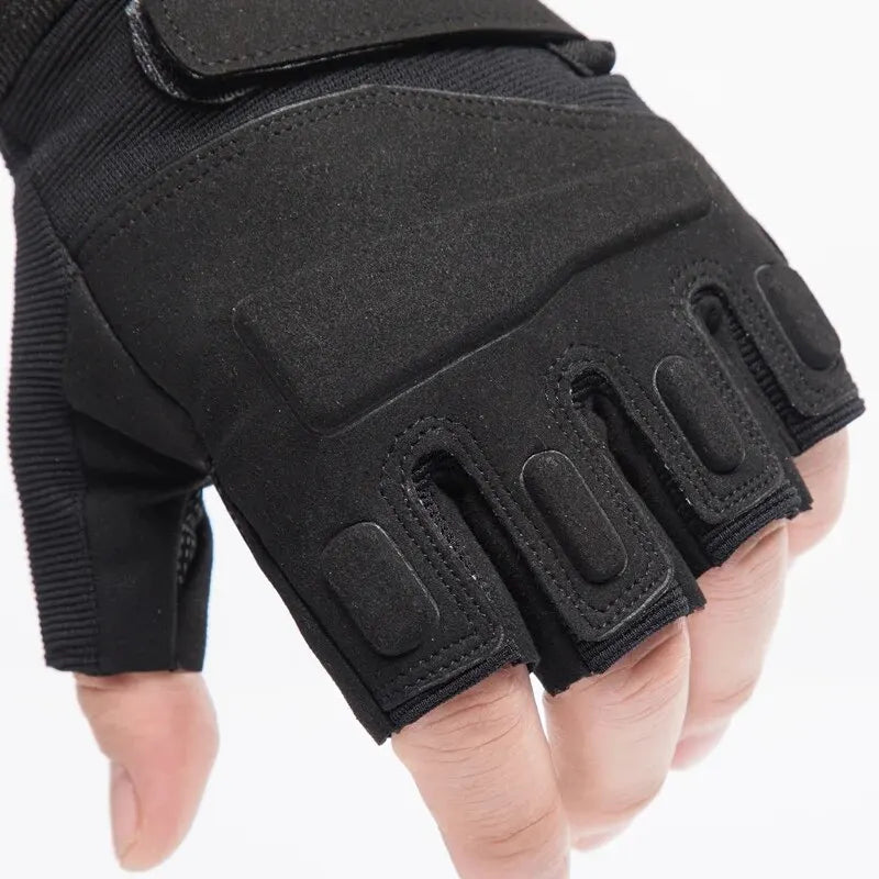 Outdoor Tactical Gloves Sport Gloves Half Finger Men Women Combat Shooting Hunting Fitness Fingerless Gloves