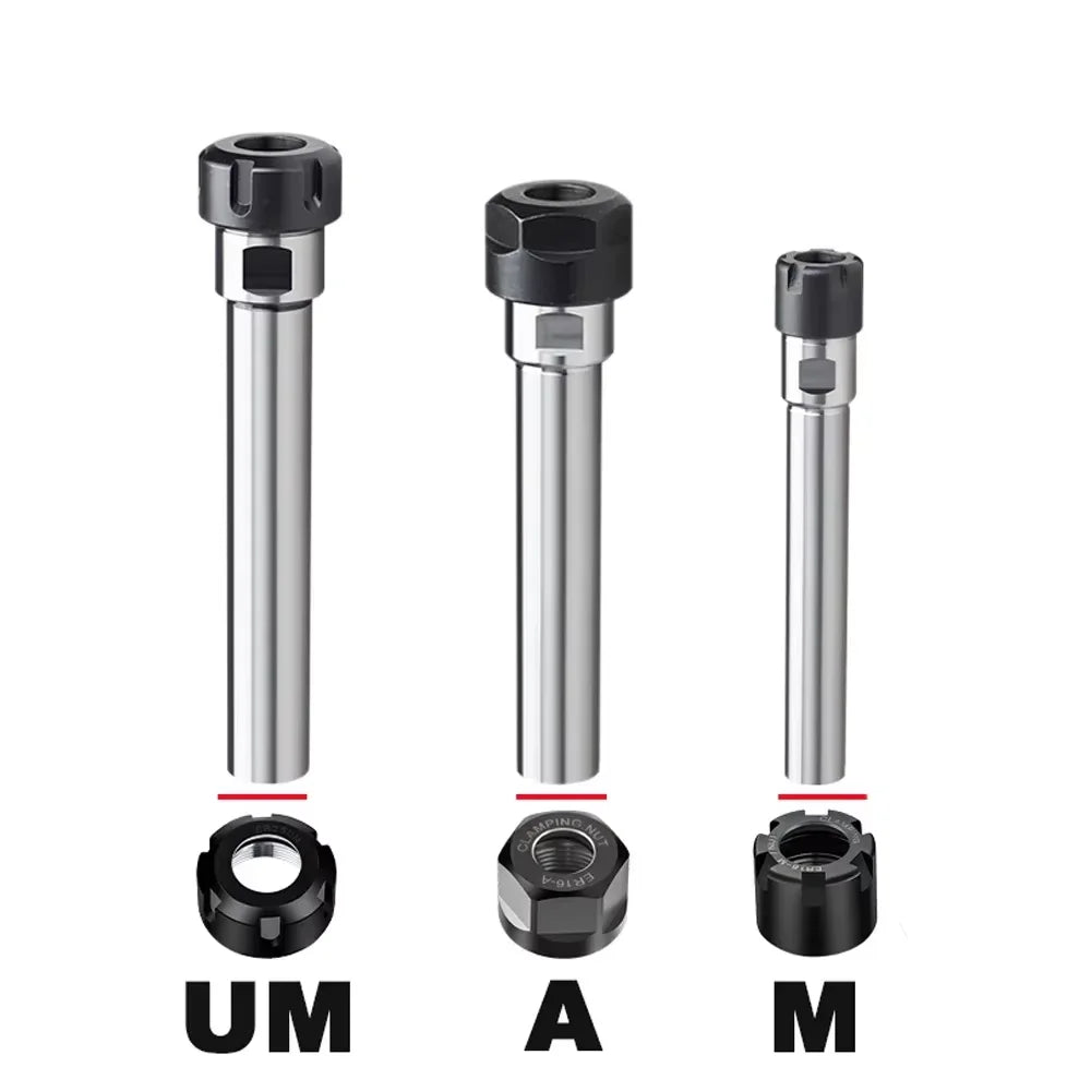 ER Extension Rod C6 C8 C10 C12 C16 C20 C25 C32 ER8 ER11 ER16 ER20 ER25 Extension Rod Tool Holder Bracket Tool Collet 100 150 200