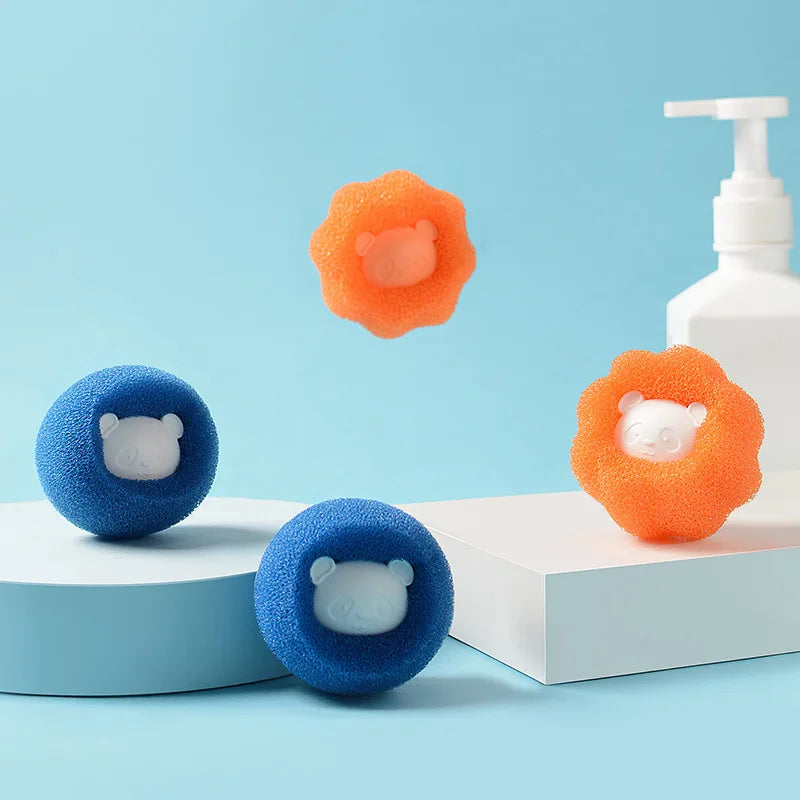 Pet Hair Remover Reusable Ball Wool Sticker Cat Hair Remover Pet Fur Lint Catcher Cleaning Tools Laundry Washing Machine Filter - WTN Essentials 