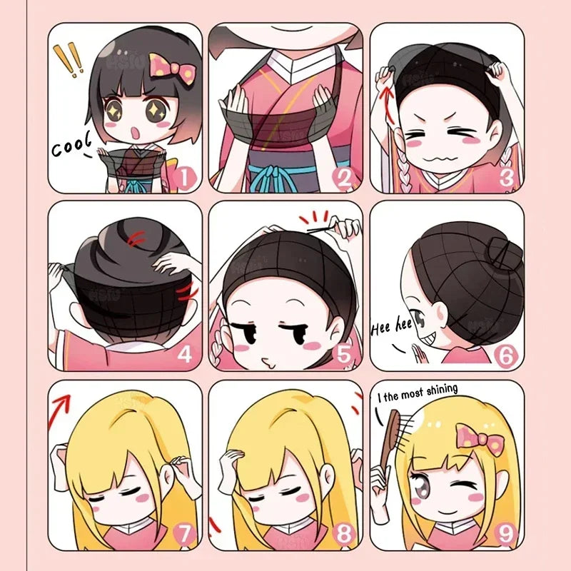 Kanroji Mitsuri Cosplay Costume with Wig & Haori