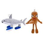 New Tralalelo Tralala Plush Tungtungtung Italian Brainrot Al Tralalero Tralala Plush Doll Stuffed Soft Pillow Custom Toys