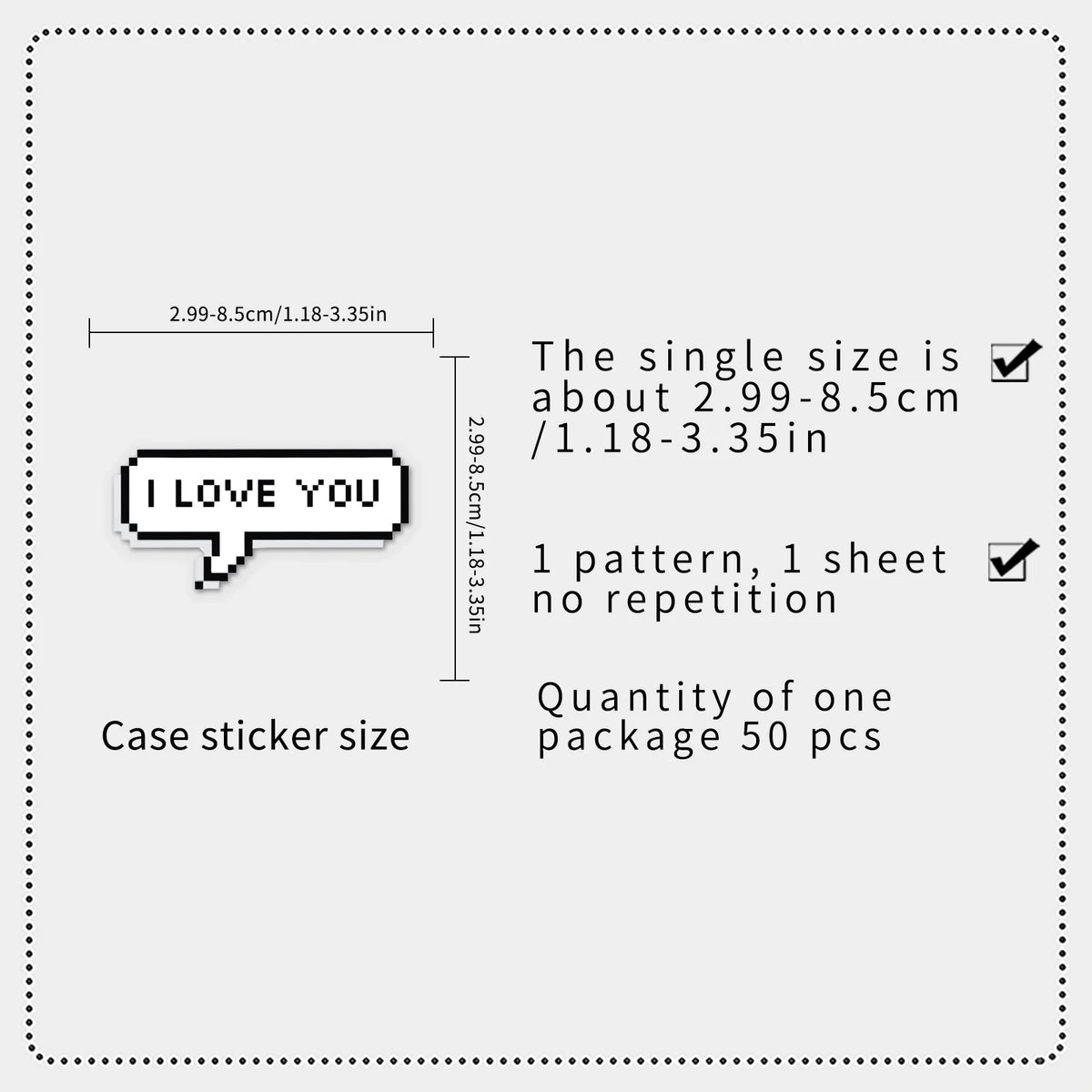 50Pcs Cute Pixel Game Stickers Kawaii Girls Cat DIY Stickers Scrapbooking Phone Luggage Skateboard Waterproof Decals