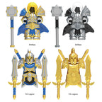 Medieval Knight Building Block Figures Fantasy Warrior Army Set