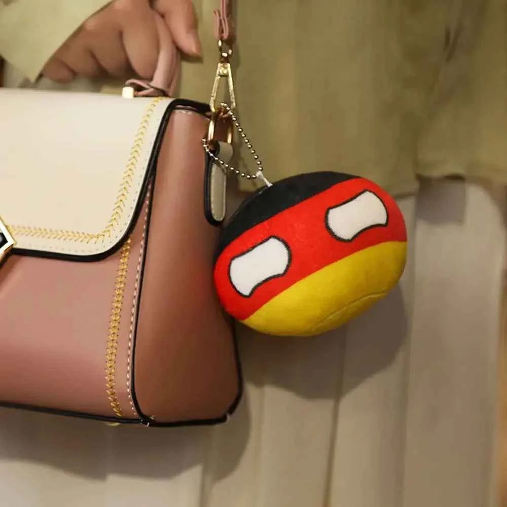 70 styles 10cm Country Ball Plush Toys Polandball Pendant Country Balls Countryball Stuffed Doll Toy Christmas Gift for Kids