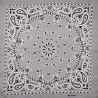 New Fashion Hip Hop 100% Cotton Bandana Square Scarf Gradient Color Paisley Headband Printed For Women/Men/Boys/Girls