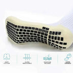 1/4 pairs Anti-slip Soccer Women Men Outdoor Sport Grip Football Yoga Socks