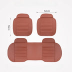 Universal Car Seat Cover Breathable PU Leather Pad Mat For Auto Chair Cushion Car Front Seat Cover Four Seasons Anti Slip Mat