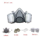 6200 Gas Mask Half-face Dust Shield 5N11 Particle Filters Safety Respirator Mask Industrial Labor Paint Spray
