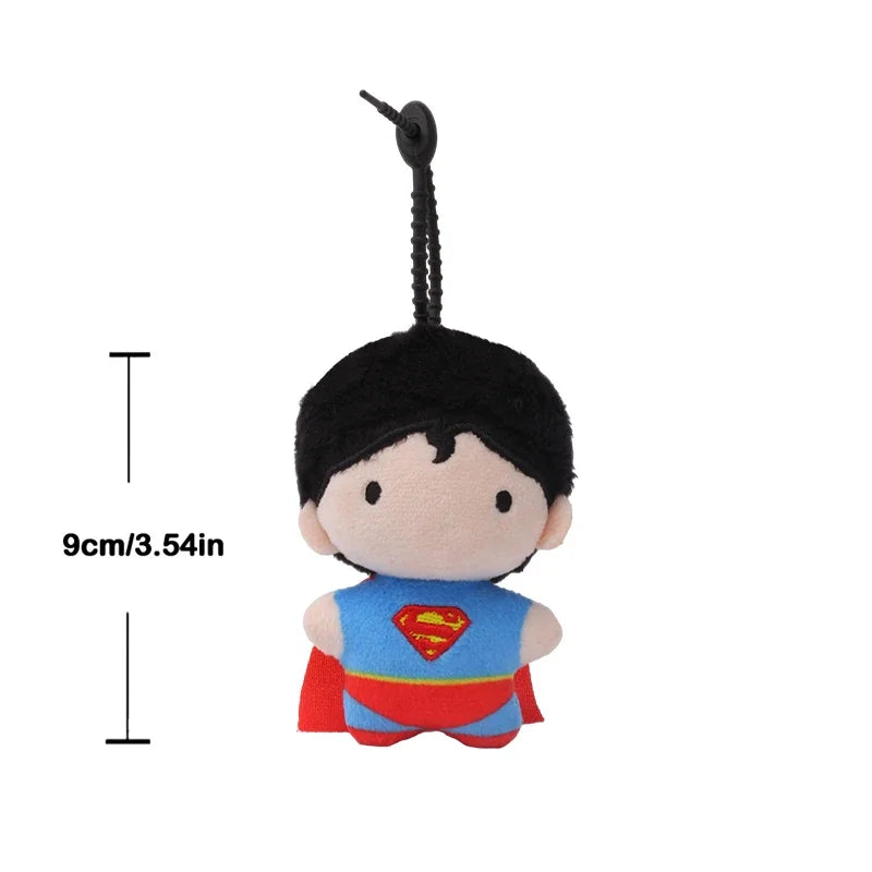 DC Justice League Plush Keychain Superhero Bag Charm