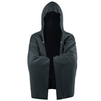 Cooling Hooded Cloak lce Cool Poncho Cover Up Super Absorbent Oversized Hooded Towel Wrap, 4-in-1 for Swimming Beach Pool Travel