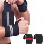 2 pcs Elastic Wrist Wraps, Wrist Support Brace, Wrist Wraps Guard Wrist Band For Gym Weightlifting, Fitness Protection, Barbell
