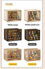 Three Layer Acrylic Display Rack Transparent Showcase Handmade Anime Car Model Blind Box Storage Box Jewelry Sorting Box