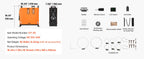 SucceBuy Diesel Heater 8KW Diesel Air Heater with LCD Panel and Remote Control Parking Heater Low Noise for Truck Trailer Boat