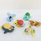 1Set Pocket Monsters Anime Figure Kawaii Pikachu In Disguise Action Figures PVC Adult Collection Model Dolls Toy Gift