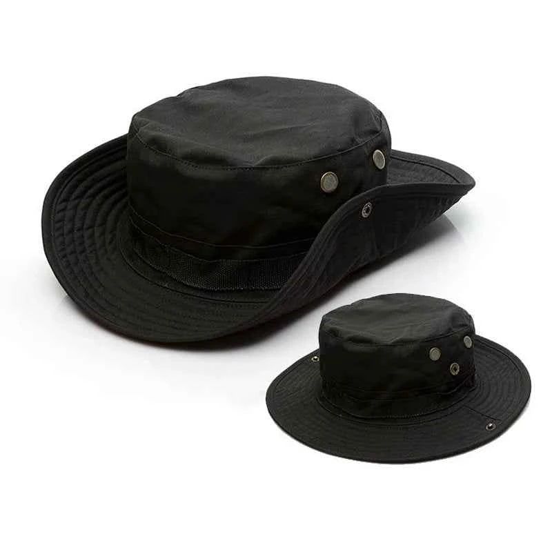 2Pcs/Set Wide-brimmed Hat Balaclava Mixed Set Men Sunscreen Boonie Cap Outdoors Hiking Camping Fishing Hat Sun Hat Fisherman Hat