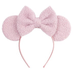New Christmas Velvet Mouse Ear Headband Cute Ear Headband Halloween Birthday Girl Cosplay Costume Party Decoration Headband