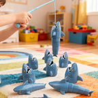 Fishing Master Parent-Child Interactive Shark Board Game Toys, Children's Educational Desktop Games, Baby Birthday Gift