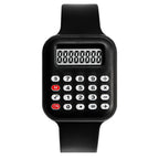 Creative Calculator Watch Cartoon LED Digital Kids Watch Fashion Sports Electronic Watch for Boys Girls Kids Student Gift Clock