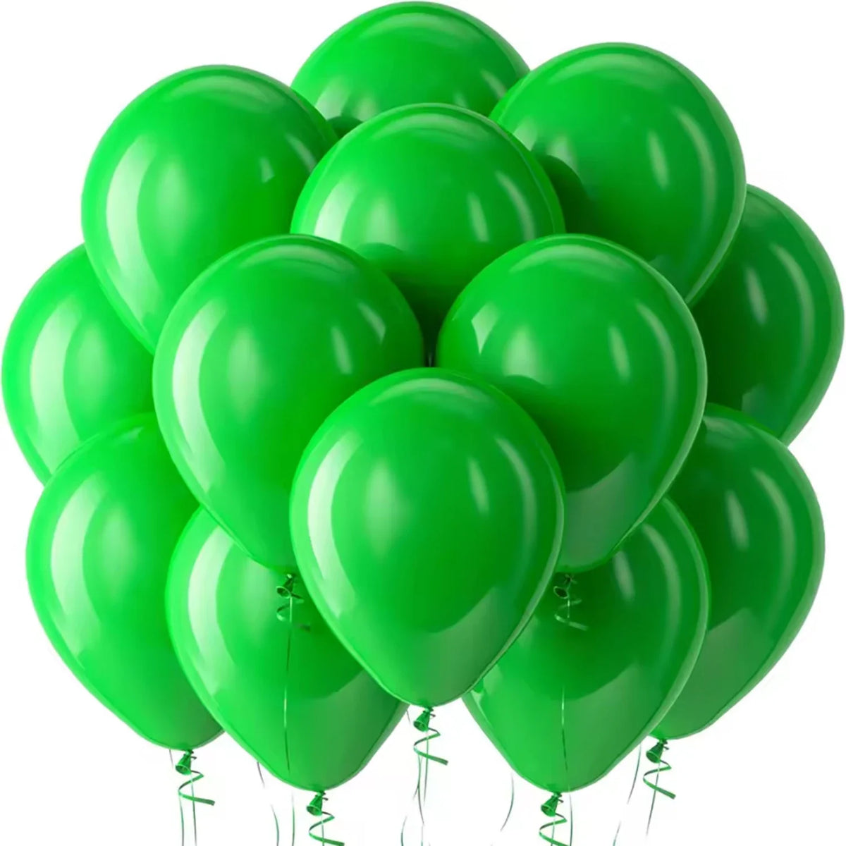 5/10/12/18inch Green Balloon Jungle Green Blue Hot Pink White Latex Balloon Birthday Party Decoration Baby Shower Wedding