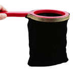1pc Twisty Velvet Fabric Change Bag Pull Flower Make Things Appear Disappear Close Up Magic Tricks Toys for Children