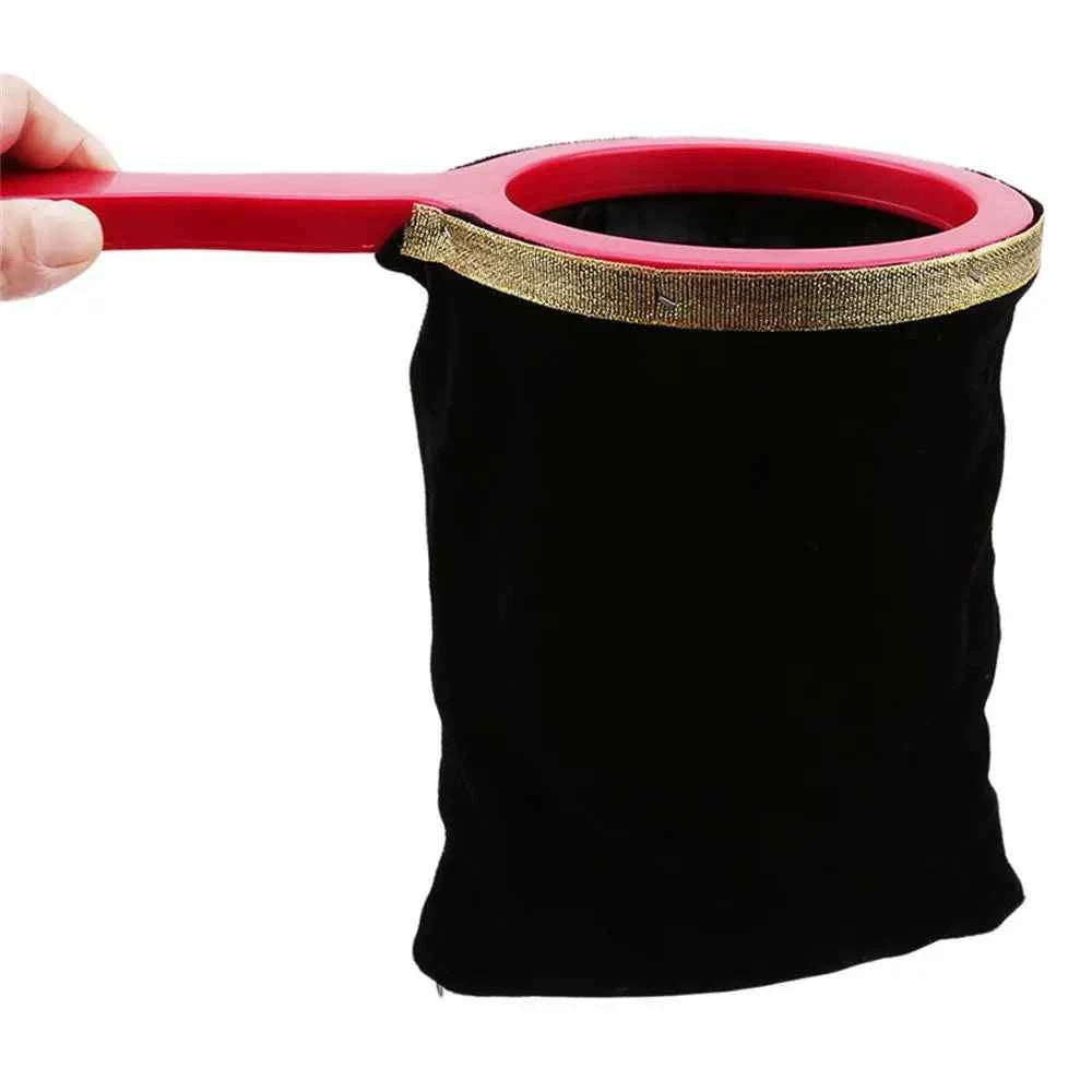1pc Twisty Velvet Fabric Change Bag Pull Flower Make Things Appear Disappear Close Up Magic Tricks Toys for Children