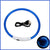 USB Rechargeable Luminous Collar Adjustable Led Glowing Dog Collar for Large Small Dogs Cat Night Light Collar Pet Safety Harnes - WTN Essentials 