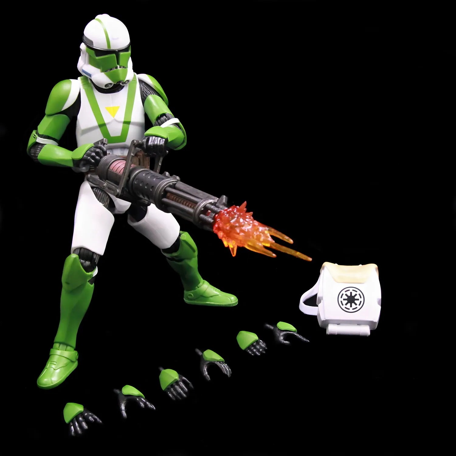 New Body(JOV3.0) Star Wars Commander Doom's Unit Clone Command ARC Trooper Heavy JET Doom Legion Battlefront II 6" Action Figure