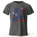 Harajuku Kawaii Animal Printed 100% Cotton T-Shirt, Lightweight Round Neck Short Sleeve Tee, Unisex Casual Wear