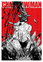 Chainsaw Man Poster Print For Bedroom Living Room Home Decor Japanese Anime Manga Denji Wall Art Cartoon Canvas Painting