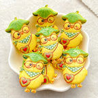 10PCS Mixed Resin Cartoon rabbits, hedgehogs squirrels Flat back Cabochon Stone Scrapbook DIY Decor Figurines Crafts Accessories