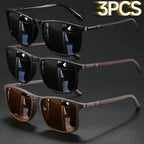Luxury Vintage Square Polarized UV400 Sunglasses for Men & Women