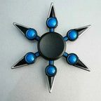 Ninja Shuriken Zinc Alloy Tri Fidget Spinner Stress Relief Toy