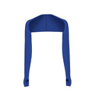 One-piece Ultra-thin Shawl Arm Sleeves Ice Silk Long Gloves Breathable Sun Protection Anti UV Hand Cover Warmer Outdoor Sports