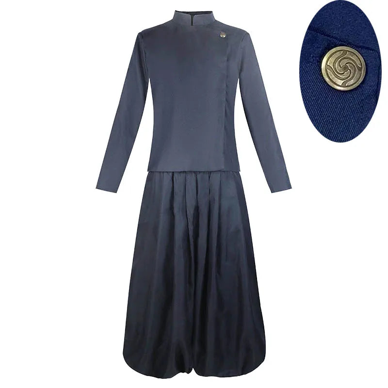 Geto Suguru Cosplay Kimono Robe Outfits Anime Costume for Halloween Party Comic Con Big Size Gejo Suguru Uniform