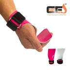 Rubber Chalk Free Weight Lifting Grips Heavy Duty Straps Alternative Power Lifting Hooks for Deadlift Wrist Support Calleras