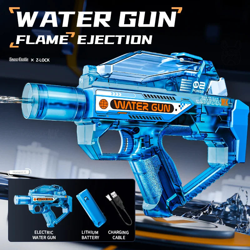 HUIQIBAO Electric Water Gun High-Speed Outdoor Water Blaster
