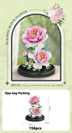 Eternal Flower Bouquet Bonsai Micro Building Blocks Set
