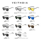 VEITHDIA V2462 Polarized UV400 Vintage Sports Sunglasses
