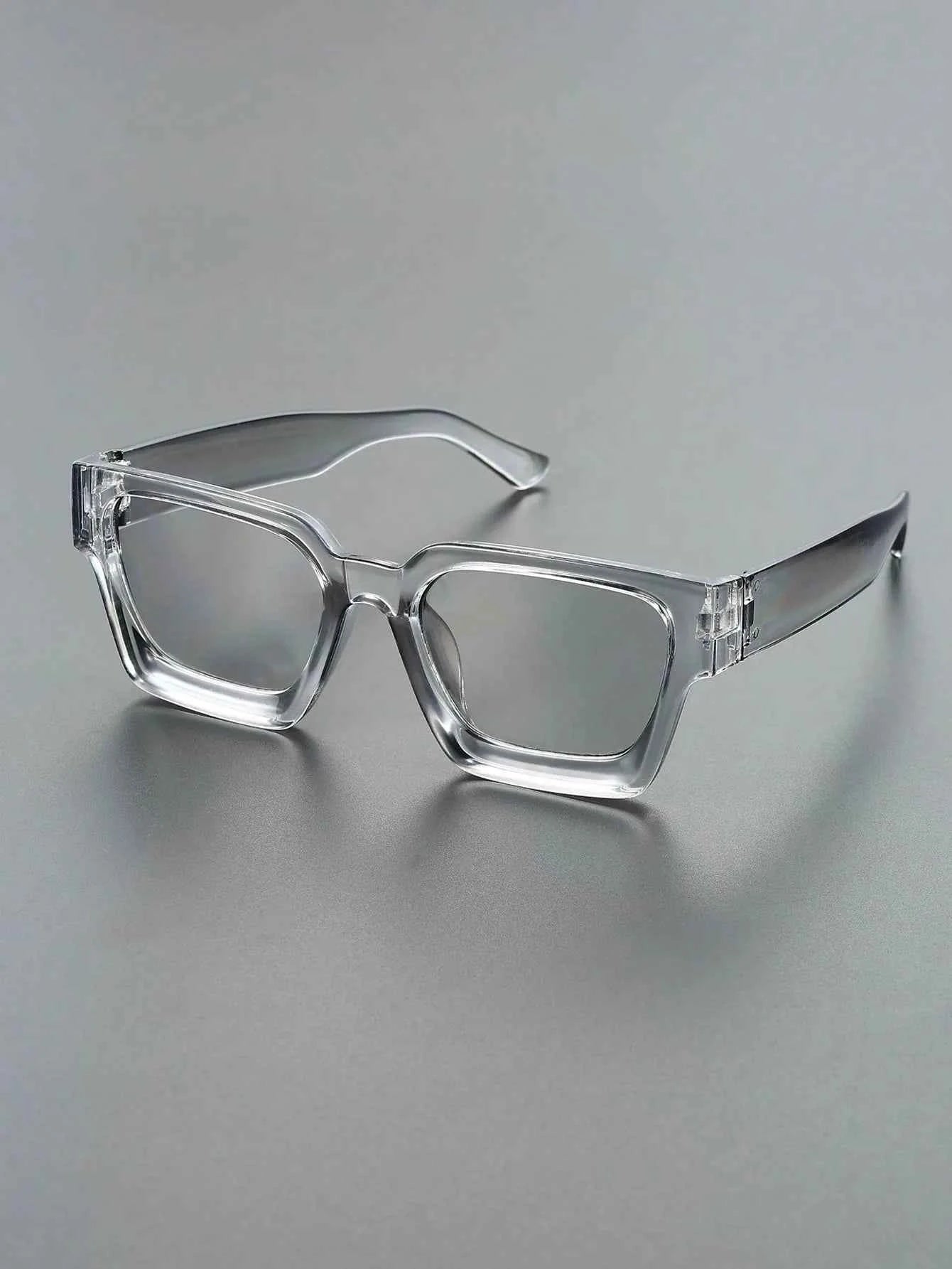 1/2 PC S Classic Fashion Square Plastic Frame Women Sunglasses For Men Daily Life Shades Eyewear Accessories.
