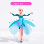 Little Princess Rotating Luminous Helicopter Doll Dancing Plane Gesture Induction Flying Toy Christmas Gift Holiday Gift