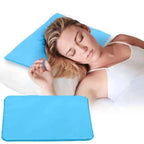 Summer Ice Cold Pillow Massager Therapy Insert Pillow Chillow Sleeping Aid Cooling Gel Pillow Chilled Sleeping Comfortable Mat