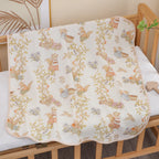 Newborn baby bath towel pure cotton gauze bath towel Class A soft children's blanket absorbent newborn baby blanket