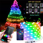 Smart LED String Bluetooth APP Control RGBIC Fairy Lights Waterproof USB Music Dream Color Light Party Room Decoration