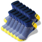 6/12 Pairs Colorful Men's Low Tub Socks Fashion Comfortable Autumn Classic Black Business Sock High-quality Men's Short Socks
