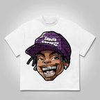 Harajuku Letter Graphic T Shirts Y2k Tops Men Women High Street Oversized T Shirt Pro Choice Streetwear Vintage Tee Clothing