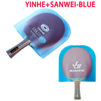 YINHE/SANWEI Table Tennis Racket Protection Covers Waterproof Paddle Film Protector Anti-oxidation Protective Bags Rubber Cover