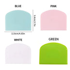 Plastic Cake Cream Spatula – Smooth Edge Dough & Butter Scraper