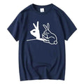 Men Fashion Casual Top Quality Cotton Blend Cool Funny Design Print Tshirt Loose Summer Men T Shirt O-neck Male Tees T-shirt Top