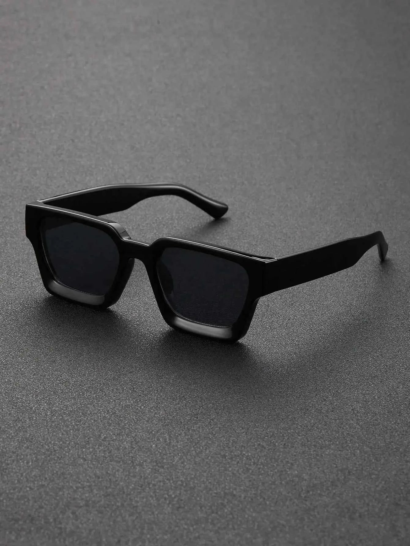 Classic Square Plastic Frame Sunglasses for Men & Women